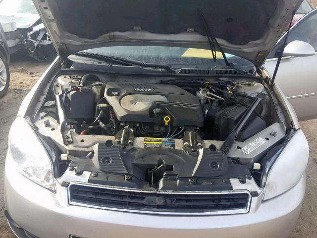 2G1WU581769102329 - 2006 CHEVROLET IMPALA LTZ SILVER photo 7