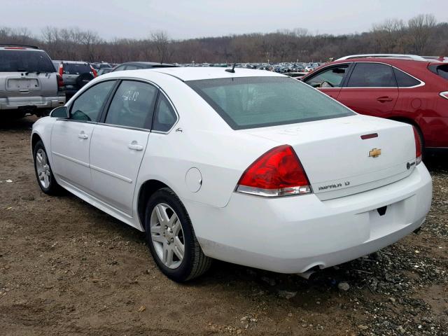 2G1WB5E37F1127208 - 2015 CHEVROLET IMPALA LIM WHITE photo 3