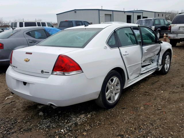 2G1WB5E37F1127208 - 2015 CHEVROLET IMPALA LIM WHITE photo 4