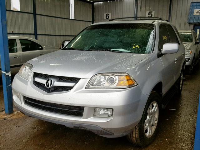 2HNYD18666H517419 - 2006 ACURA MDX TOURIN SILVER photo 2