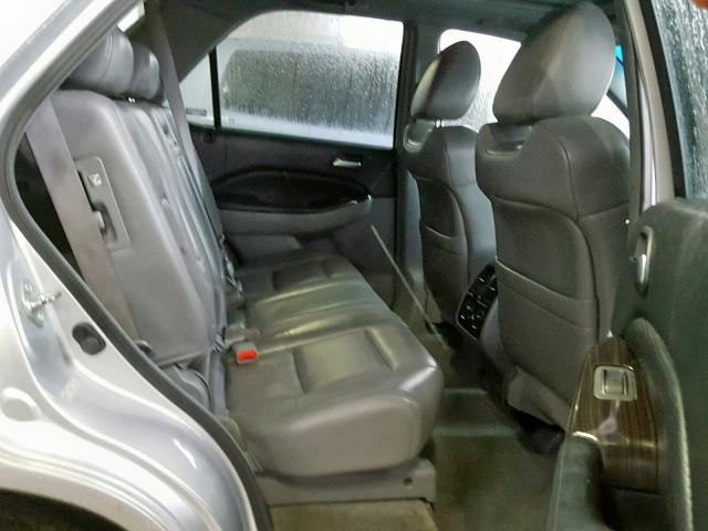 2HNYD18666H517419 - 2006 ACURA MDX TOURIN SILVER photo 6