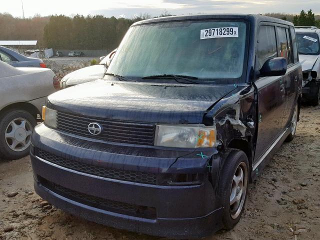 JTLKT324X54000089 - 2005 TOYOTA SCION XB 蓝色 照片 2