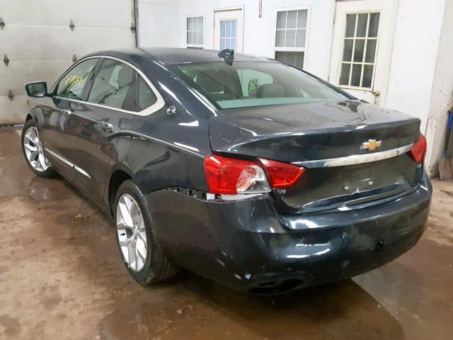 2G1165S38F9101138 - 2015 CHEVROLET IMPALA LTZ CHARCOAL photo 3