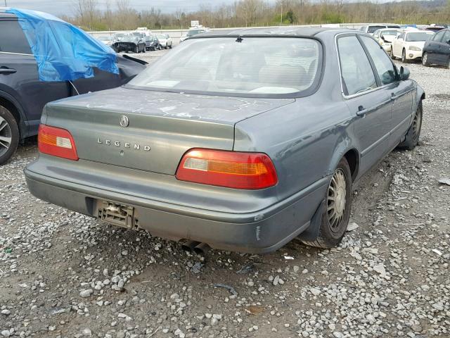 JH4KA7678RC000406 - 1994 ACURA LEGEND LS Жасыл фото 4