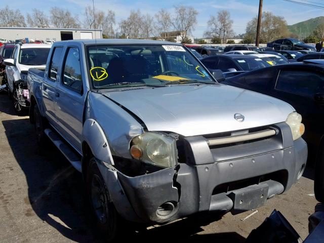 1N6ED27T92C368634 - 2002 NISSAN FRONTIER C GRAY photo 1