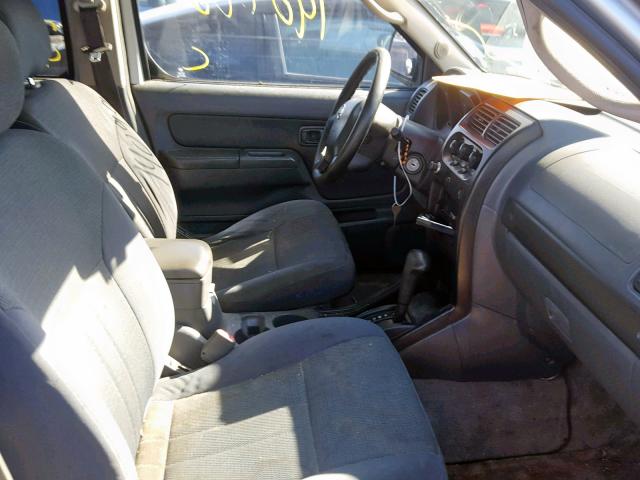 1N6ED27T92C368634 - 2002 NISSAN FRONTIER C GRAY photo 5