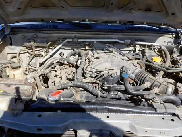 1N6ED27T92C368634 - 2002 NISSAN FRONTIER C GRAY photo 7