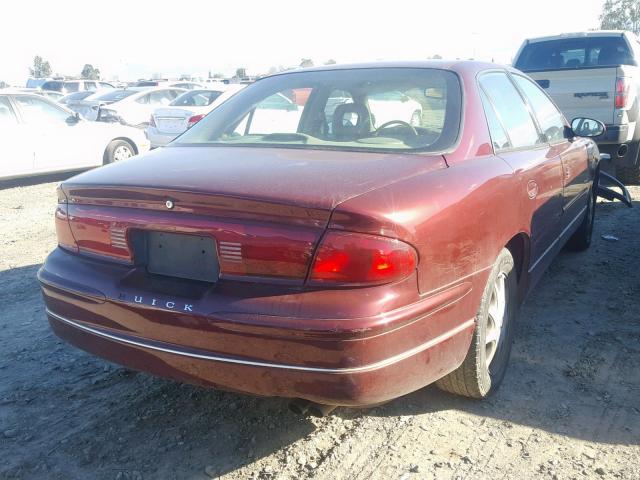 2G4WB52K9W1429372 - 1998 BUICK REGAL LS BURGUNDY photo 4