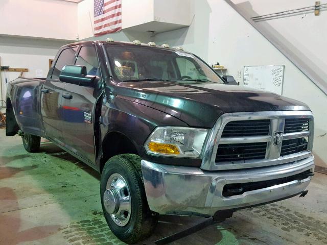 3D73Y4CL1BG582360 - 2011 DODGE RAM 3500 BROWN photo 1