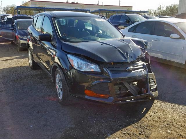 1FMCU0F77FUC63587 - 2015 FORD ESCAPE S BLACK photo 1