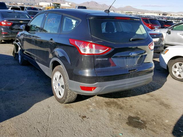 1FMCU0F77FUC63587 - 2015 FORD ESCAPE S BLACK photo 3