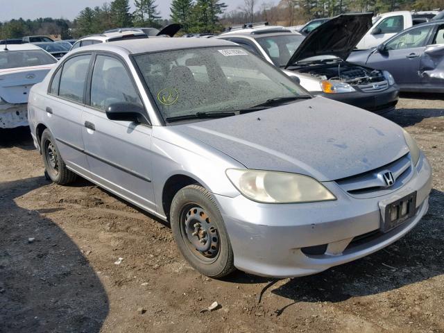 2HGES15184H558057 - 2004 HONDA CIVIC DX SILVER photo 1