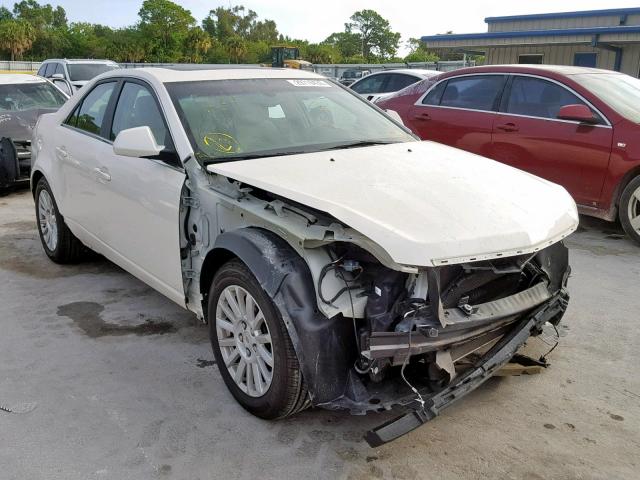 1G6DH5E5XC0106538 - 2012 CADILLAC CTS LUXURY WHITE photo 1