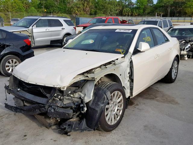 1G6DH5E5XC0106538 - 2012 CADILLAC CTS LUXURY WHITE photo 2