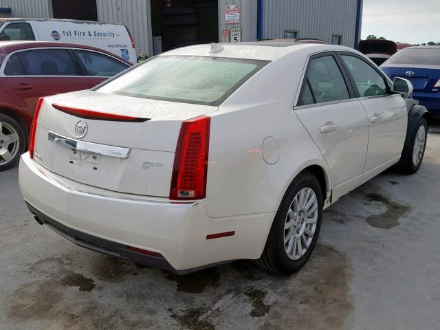 1G6DH5E5XC0106538 - 2012 CADILLAC CTS LUXURY WHITE photo 4