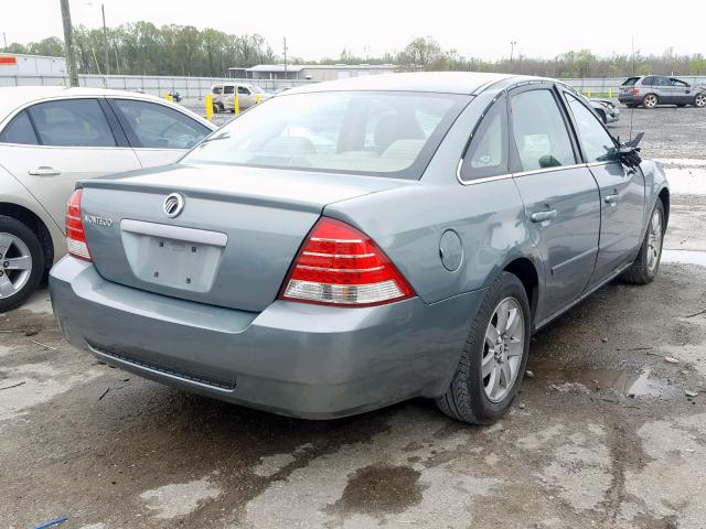 1MEFM40196G601825 - 2006 MERCURY MONTEGO LU GREEN photo 4