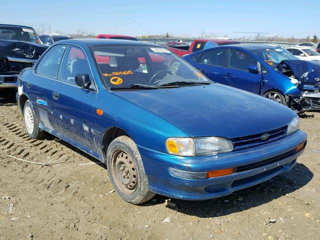 JF1GC2445PG525125 - 1993 SUBARU IMPREZA L BLUE photo 1