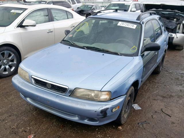 JS2GB31W6W5143372 - 1998 SUZUKI ESTEEM GL BLUE photo 2