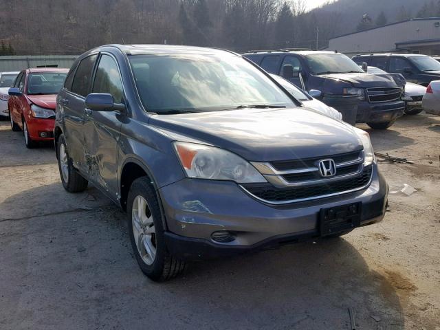 5J6RE4H74AL017010 - 2010 HONDA CR-V EXL GRAY photo 1