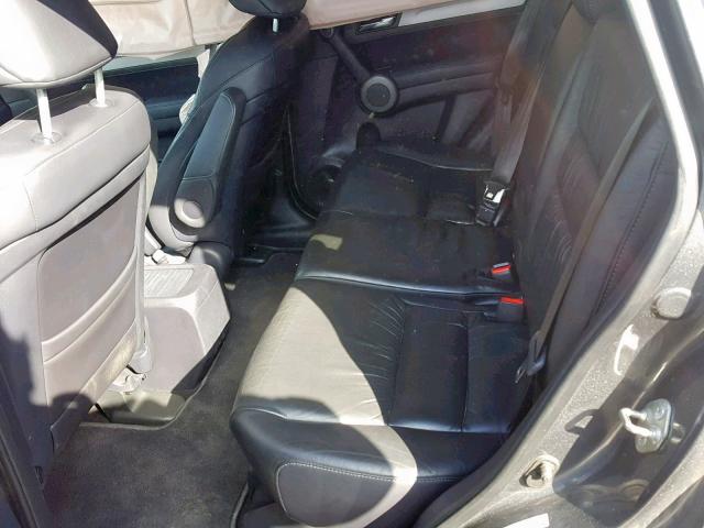 5J6RE4H74AL017010 - 2010 HONDA CR-V EXL GRAY photo 6