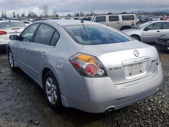 1N4CL21E47C199045 - 2007 NISSAN ALTIMA HYB SILVER photo 3