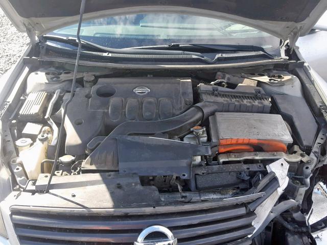 1N4CL21E47C199045 - 2007 NISSAN ALTIMA HYB SILVER photo 7