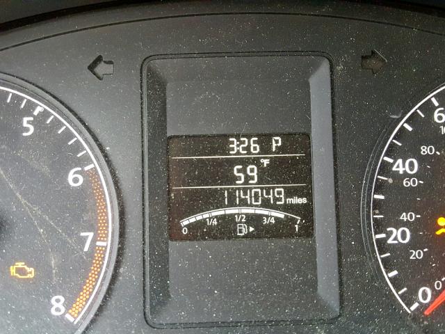 3VW2K7AJ8DM371300 - 2013 VOLKSWAGEN JETTA BASE BROWN photo 8