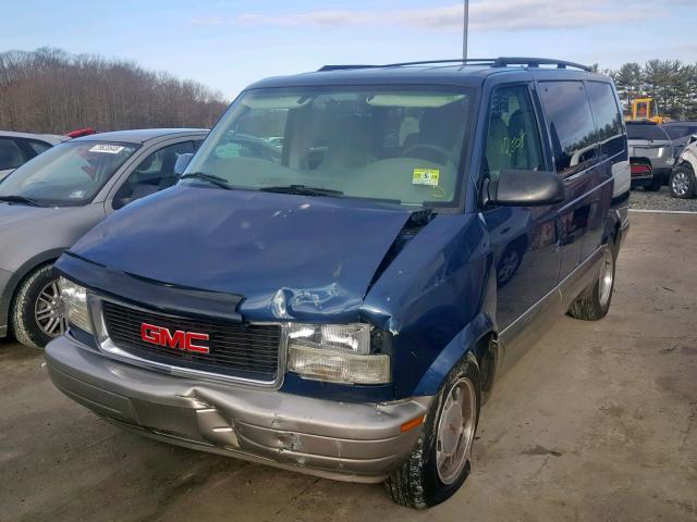 1GKEL19X44B507324 - 2004 GMC SAFARI XT BLUE photo 2