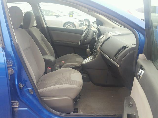 3N1AB6AP0CL631970 - 2012 NISSAN SENTRA 2.0 BLUE photo 5