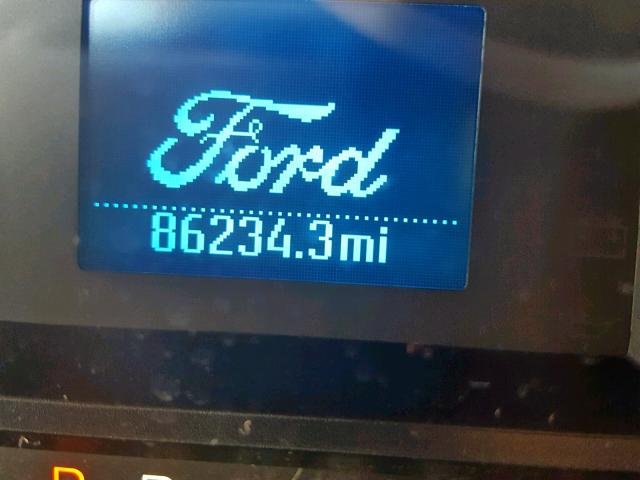 1FA6P0G70E5364847 - 2014 FORD FUSION S GRAY photo 8