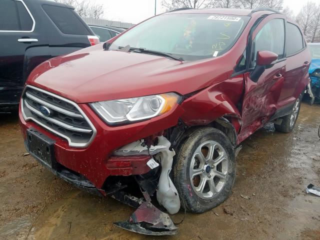 MAJ6P1UL2JC214610 - 2018 FORD ECOSPORT SE  photo 2