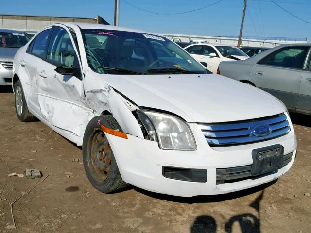 3FAFP06Z76R192883 - 2006 FORD FUSION S WHITE photo 1