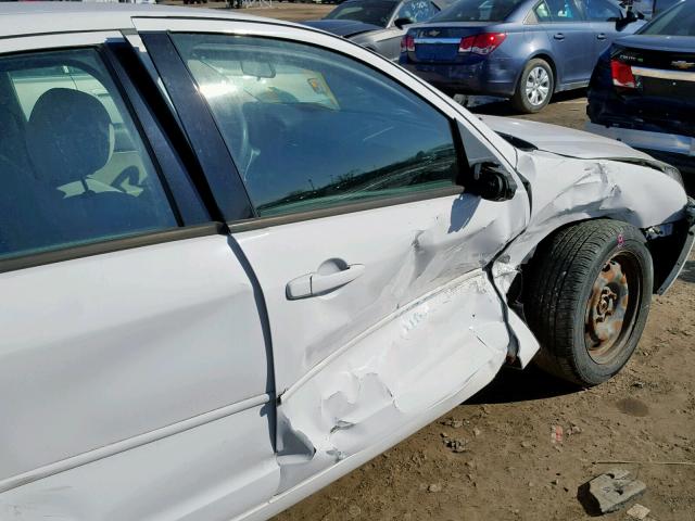 3FAFP06Z76R192883 - 2006 FORD FUSION S WHITE photo 9