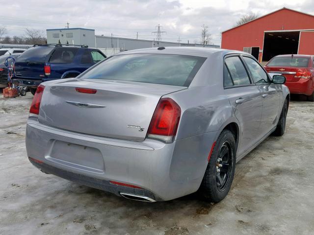 2C3CCABG6GH170300 - 2016 CHRYSLER 300 S SILVER photo 4