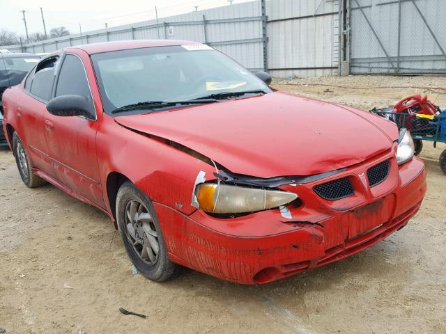 1G2NF52E83C145014 - 2003 PONTIAC GRAND AM S RED photo 1