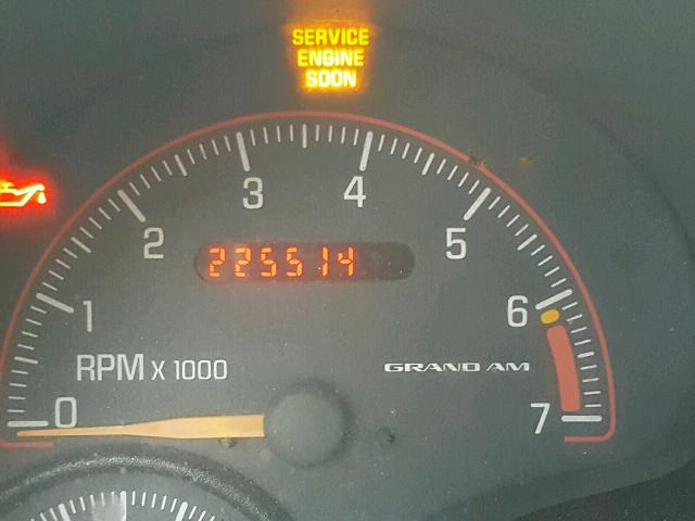 1G2NF52E83C145014 - 2003 PONTIAC GRAND AM S RED photo 8
