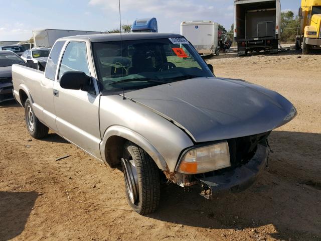 1GTCS19W818188029 - 2001 GMC SONOMA SILVER photo 1