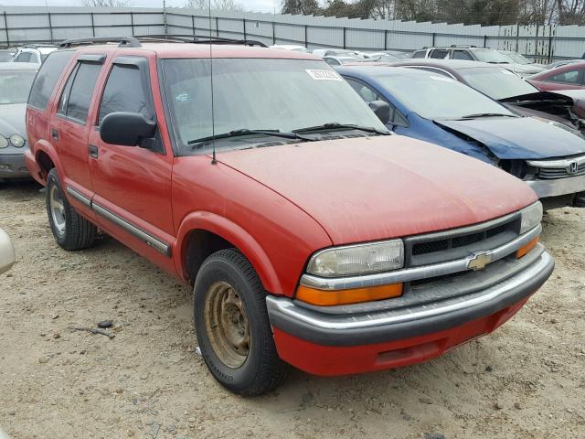 1GNCS13W4YK201999 - 2000 CHEVROLET BLAZER RED photo 1