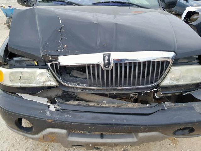 5LMEU27R22LJ16708 - 2002 LINCOLN NAVIGATOR BLACK photo 7