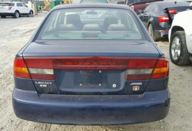 4S3BE635237207487 - 2003 SUBARU LEGACY L BLUE photo 9