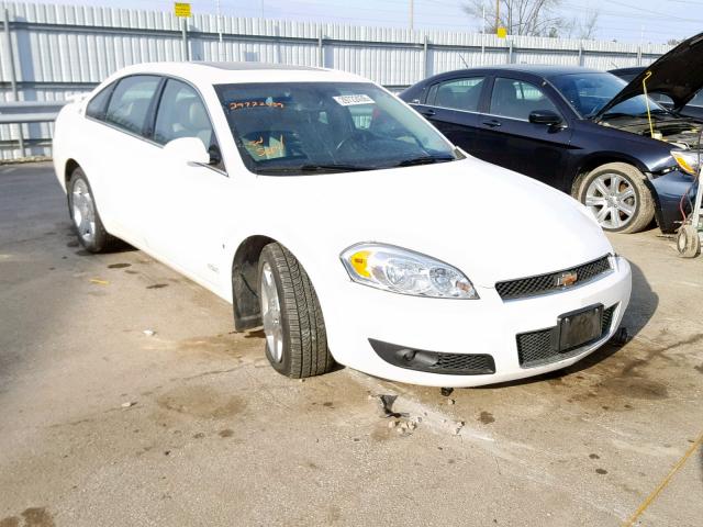 2G1WD58C769141567 - 2006 CHEVROLET IMPALA SUP Ақ фото 1