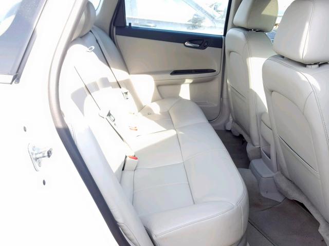 2G1WD58C769141567 - 2006 CHEVROLET IMPALA SUP Ақ фото 6
