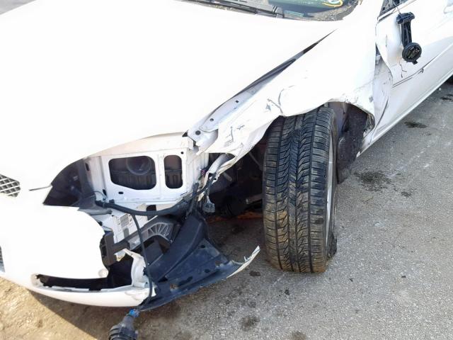 2G1WD58C769141567 - 2006 CHEVROLET IMPALA SUP Ақ фото 9