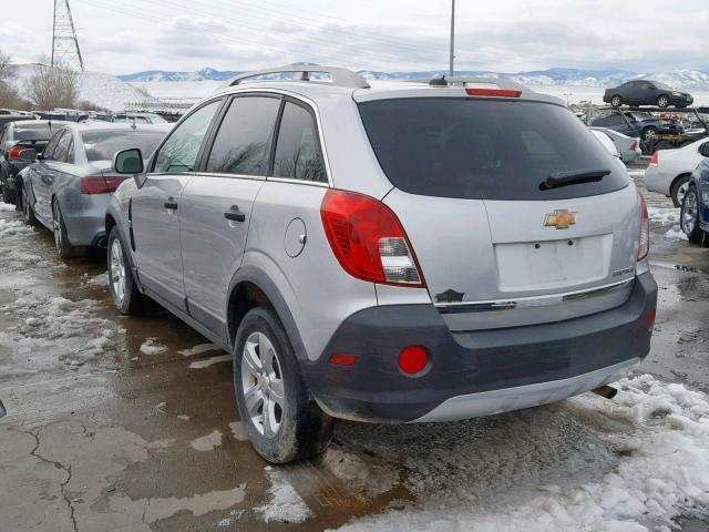 3GNAL2EK0ES649113 - 2014 CHEVROLET CAPTIVA LS 银色 照片 3