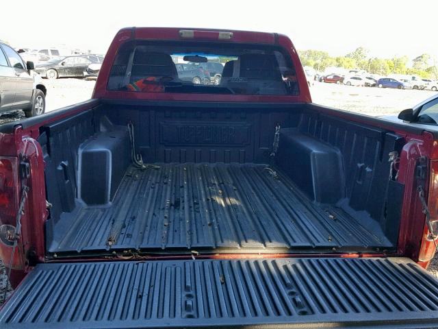 1GCCS138068277496 - 2006 CHEVROLET COLORADO RED photo 9