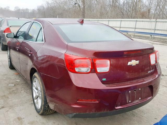 1G11C5SL1FF258137 - 2015 CHEVROLET MALIBU 1LT 栗色 照片 3