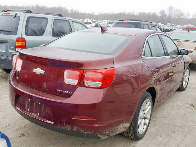 1G11C5SL1FF258137 - 2015 CHEVROLET MALIBU 1LT 栗色 照片 4