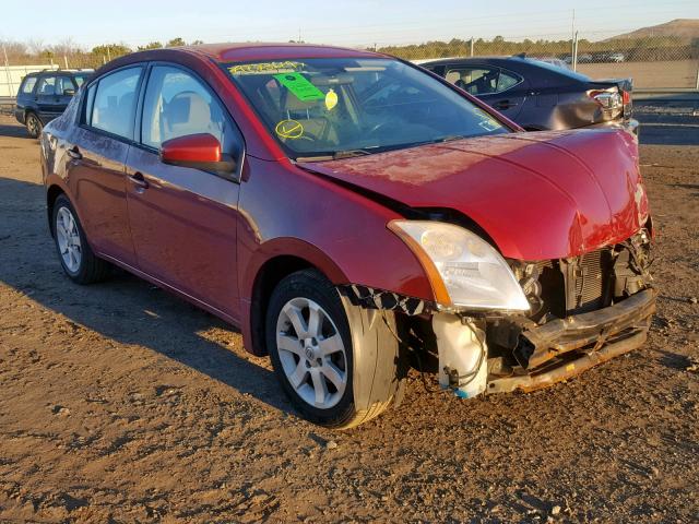 3N1AB61E48L659633 - 2008 NISSAN SENTRA 2.0 RED photo 1