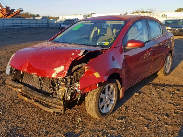 3N1AB61E48L659633 - 2008 NISSAN SENTRA 2.0 RED photo 2