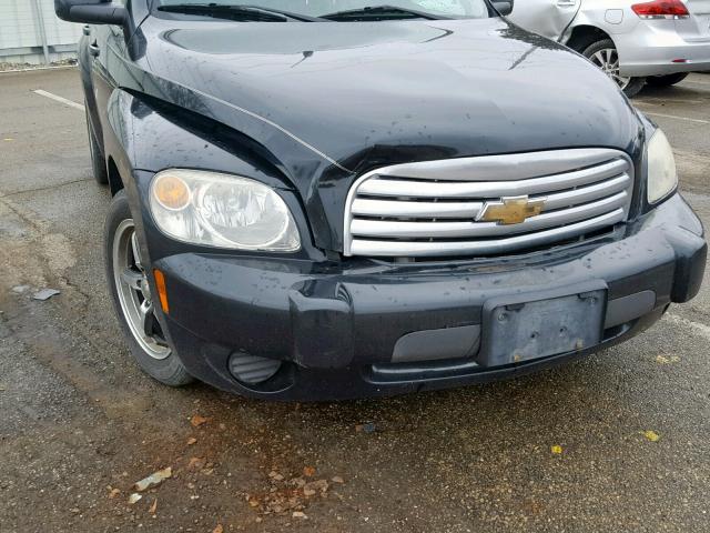 3GNBABFW1BS512365 - 2011 CHEVROLET HHR LT BLACK photo 9